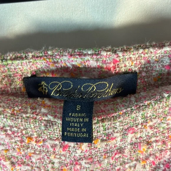 Brooks Brothers tweed skirt. Size 8. Pink/ Muti-color - Picture 4 of 8